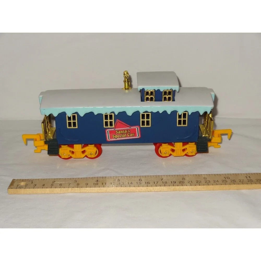 NORTH POLE Christmas EXPRESS Train 5301 Santa's Special Car Cart 1992 Toy State